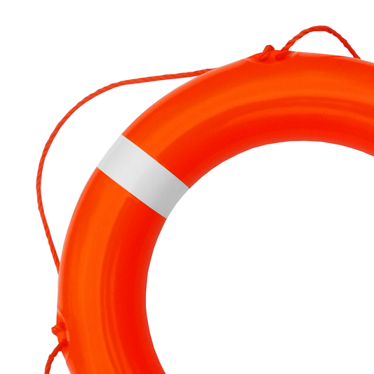 Majoni redningskrans orange/ hvid